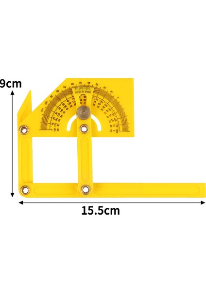 12101 Açı Ölçer 0-180 Derece