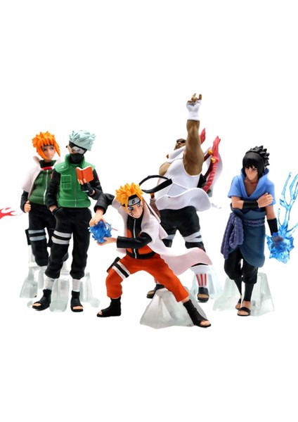 Better Life Naruto Aksiyon Figürleri Set 5 Paket Pop Anime Pvc Aksiyon Figürü (Yurt Dışından)