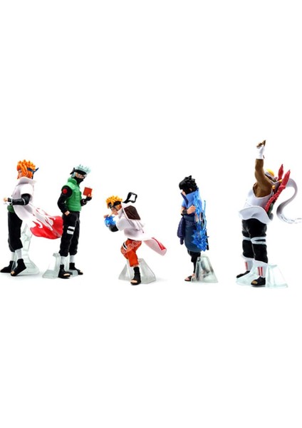 Better Life Naruto Aksiyon Figürleri Set 5 Paket Pop Anime Pvc Aksiyon Figürü (Yurt Dışından)