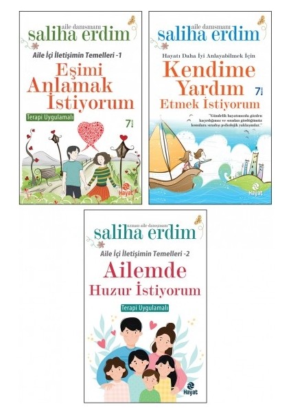 Saliha Erdim Aile Seti 3 Kitap