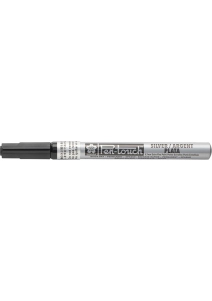 : Pen-Touch Ekstra Ince Uç Markör Kalem : 0.7 mm Gümüş