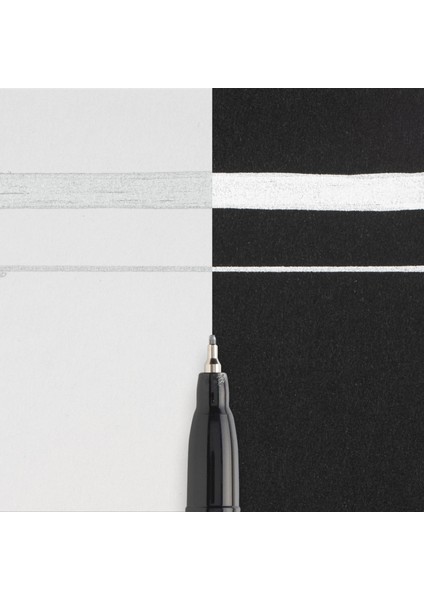 : Pen-Touch Ekstra Ince Uç Markör Kalem : 0.7 mm Gümüş fırsatları