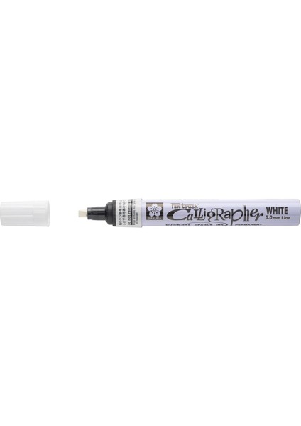 : Pen-Touch Kaligrafi Kalemi Orta Uç : 5.0 mm Beyaz fiyatları