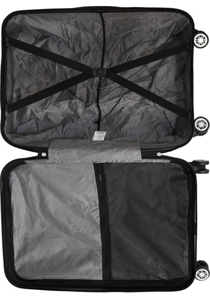 Wexta WX-300 Baskılı Mint Yeşili Kabin Boy Valiz fırsatları