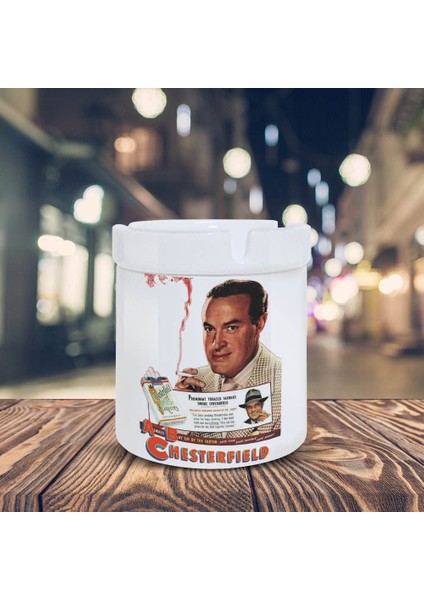Bob Hope 1949 Tobacco Baskılı Küllük Kül Tablası -2057014