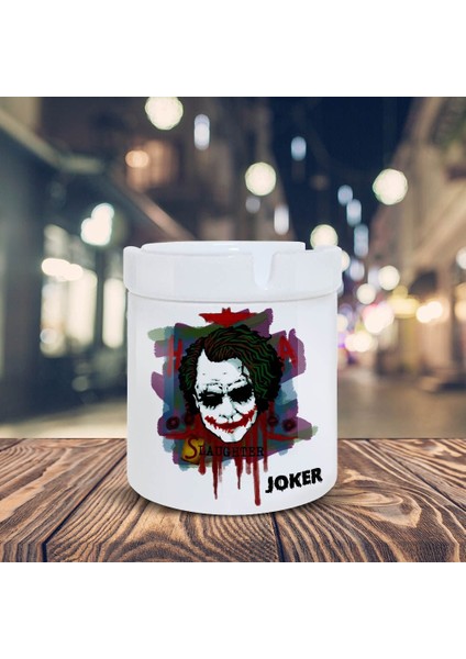 Joker Slaughter Yazılı Baskılı Küllük Seramik Kül TABLASI-7895
