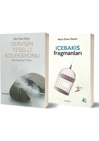 Dervişin Teselli Koleksiyonu - Içebakış Fragmanları (Mecit Ömür Öztürk) 2 Kitap Set