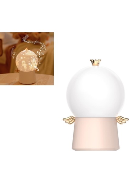 Projektör LED Müzik Gece Lambası Pembe (Yurt Dışından)