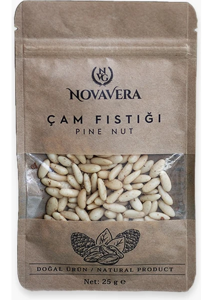 Nova Vera Çam Fıstığı (Doğal Yerli 1. Kalite) 25 gr