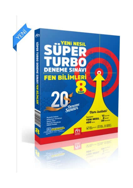 8. Sınıf Fen Bilimleri Yeni Nesil Süper Turbo Deneme Sınavı