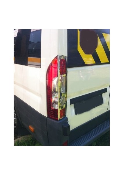 Peugeot Boxer Krom Stop Çerçeve 2 Parça 2006-2014 Paslanmaz Çelik