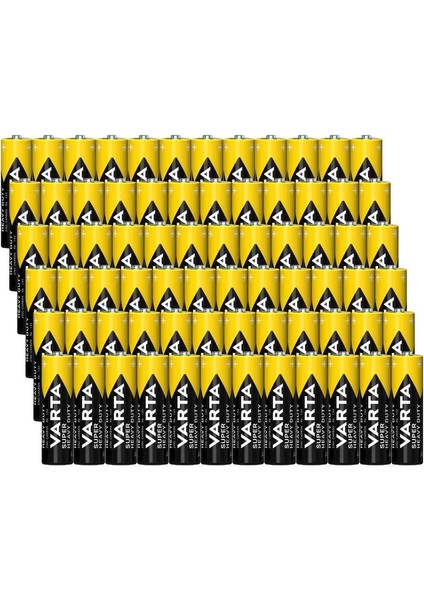 Super Heavy Duty Aa Kalın Pil 60'lı Paket