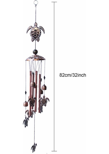 Metal Rüzgar Çanı - Çok Renkli (Yurt Dışından)