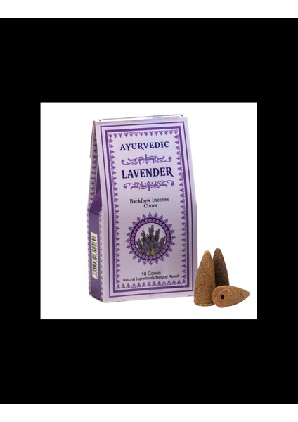 Ayurvedic Geri Akış Tütsüsü Lavanda 10 Adet