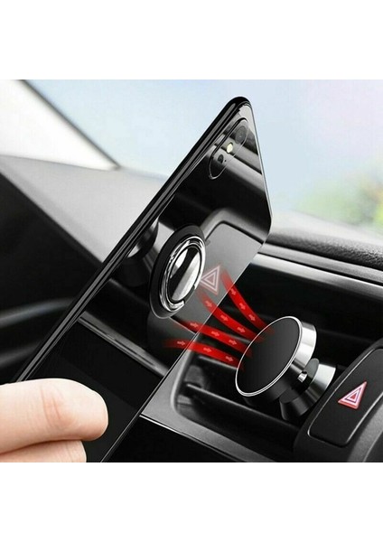 Dönebilen Parmak Yüzük Cep Telefonu Tutucu Car Için Stand Kavrama