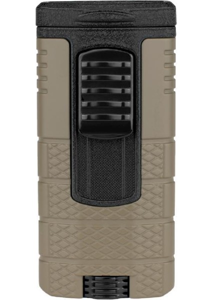 Tactical Triple Lighter Tan Black Puro Çakmağı