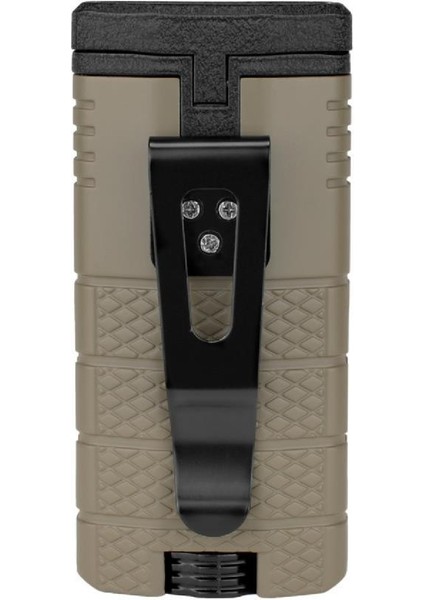 Tactical Triple Lighter Tan Black Puro Çakmağı