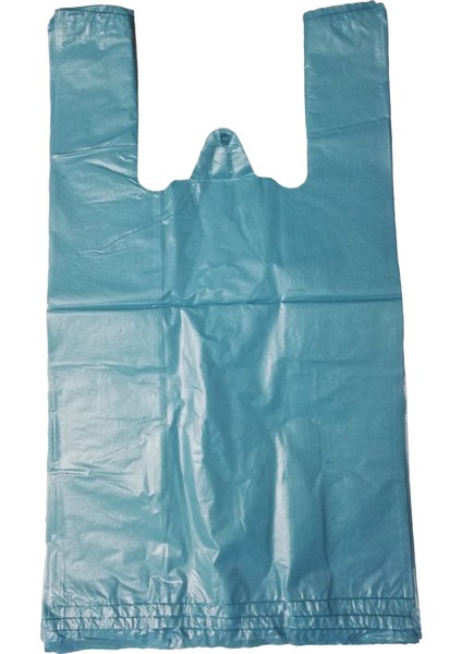 Mavi Poşet Renkli Poşet Atlet Orta Boy 28X45 cm 1 kg x 80'li