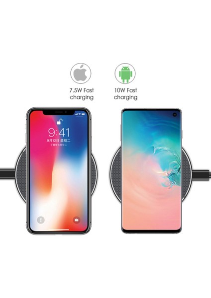 iPhone Uyumlu 11 Xs Max x Xr 8 Plus Için Kablosuz Şarj Cihazı 30W Ulefone Doogee Samsung Note 9 Note 8 S10 Plus Için Hızlı Şarj Pedi fiyatları