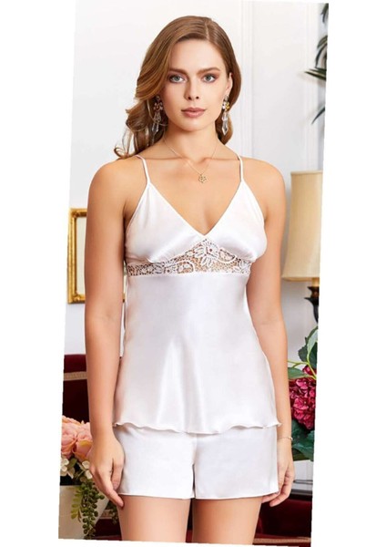 Kadın Saten Altılı Çeyiz Seti 950 Ekru fırsatları