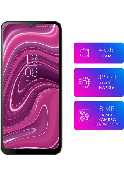 P13 Blue Plus 2022 32 GB (Reeder Türkiye Garantili) Beyaz