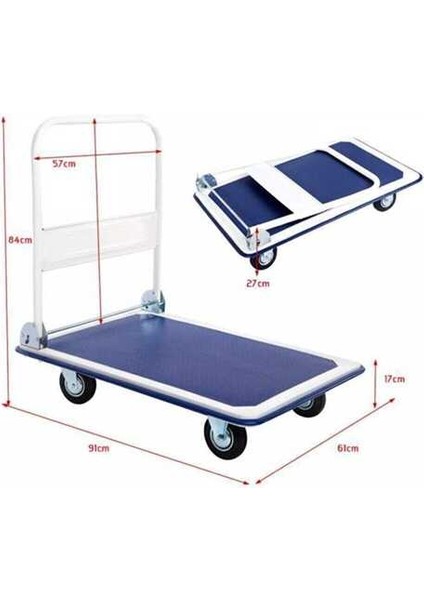 Balatlı 300 KG Taşıma Arabası FP-TA-PH300