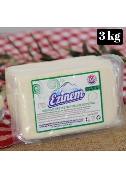 Keçi Peyniri 3 kg Vaku mlu