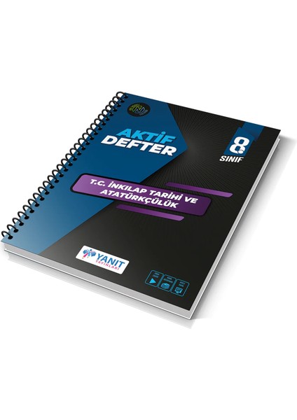 8. Sınıf Inkılap Tarihi Aktif Defter modelleri