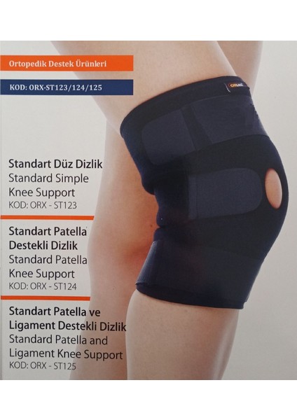 l Ligament Destekli Patella Dizlik Ayarlanabilir Bedenli Menisküs Dizliği Çapraz Bağlar (2 Adet) indirimleri