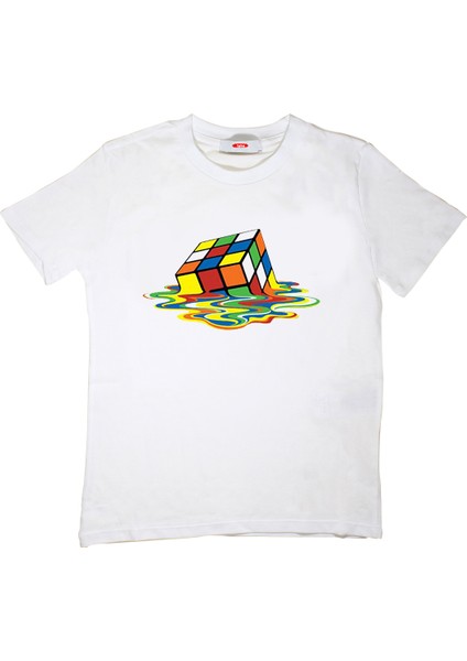 Melted Rubik's Cube Çocuk Tişört