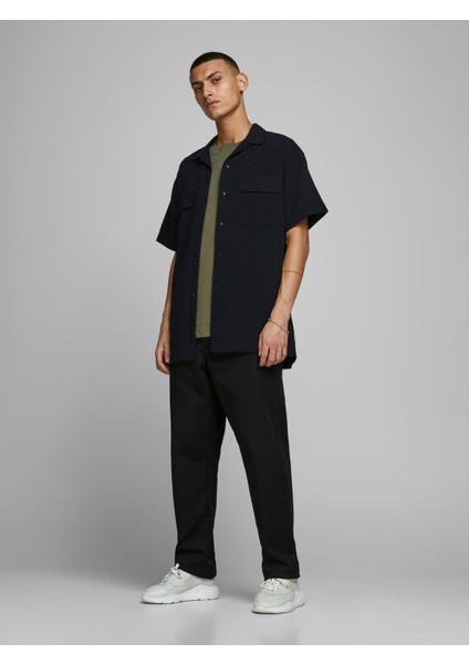 Jack & Jones Bisiklet Yaka Basic Tişört-Organic