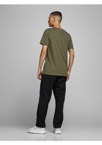 Jack & Jones Bisiklet Yaka Basic Tişört-Organic