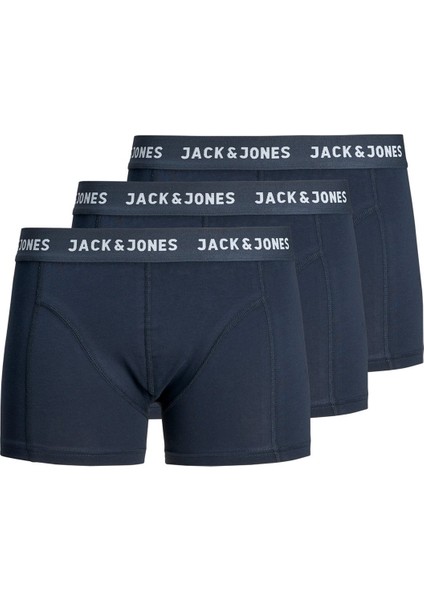 Jack & Jones Erkek 3 Lü Pack Boxer 12171946