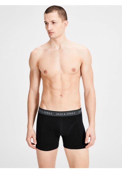 Jack & Jones Erkek Asphalt Boxer