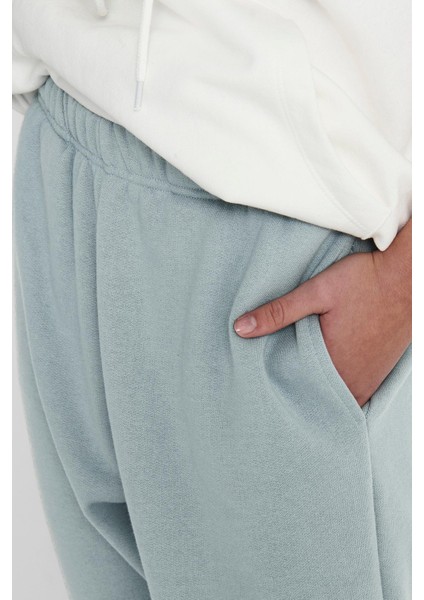 Joy Sweat Pant Sweat Kadın Yeşil Eşofman Altı 15235570-21