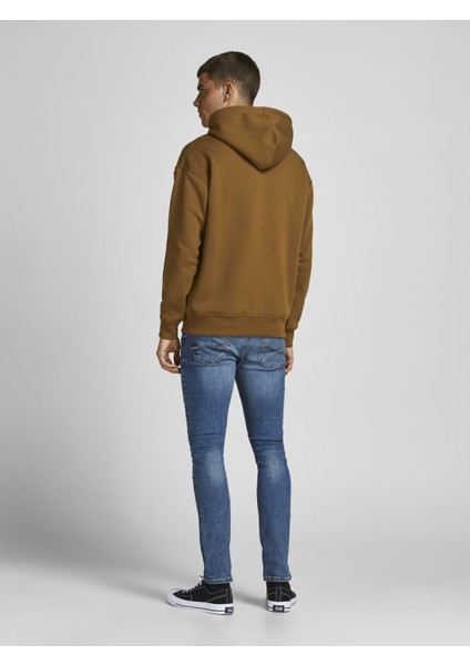 Jack & Jones Erkek Rubber Sweatshirt