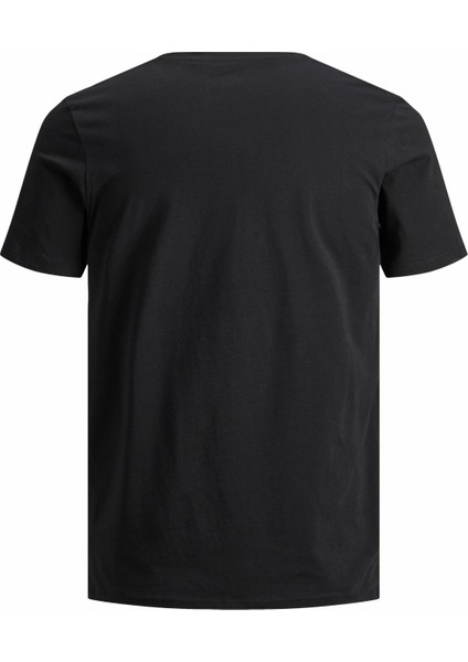 Jack & Jones Jjeorganıc Basıc Tee Ss O-Neck Noos Siyah Erkek T-Shirt 12156101-Black