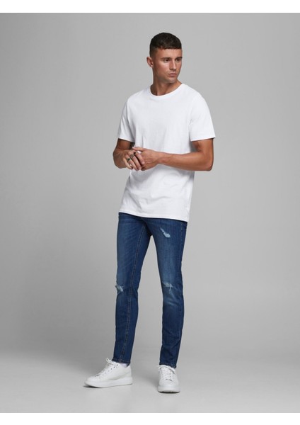 Jack & Jones Bisiklet Yaka Basic Tişört-Organic