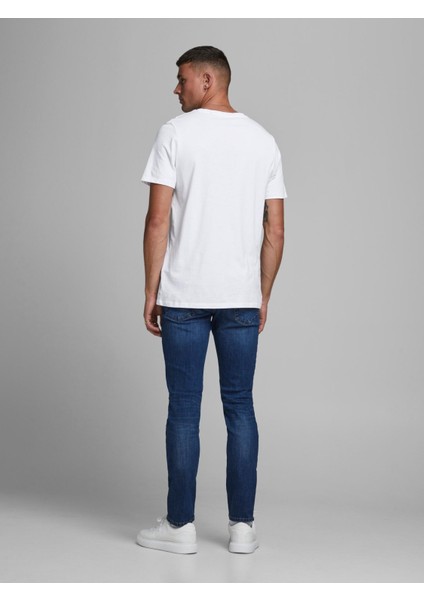 Jack & Jones Bisiklet Yaka Basic Tişört-Organic