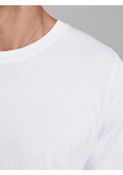 Jack & Jones Bisiklet Yaka Basic Tişört-Organic