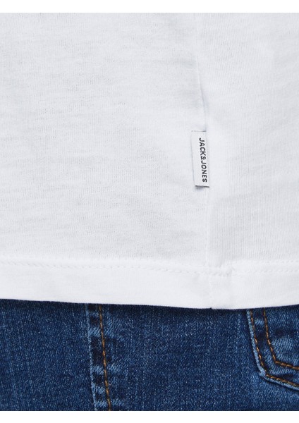 Jack & Jones Bisiklet Yaka Basic Tişört-Organic