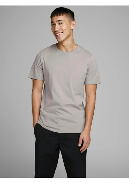 Jack & Jones Bisiklet Yaka Basic Tişört-Organic