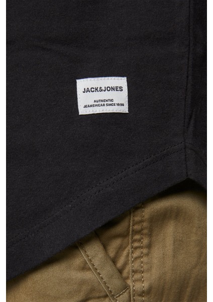 Jack & Jones Bisiklet Yaka Rahat Kesim Tişört-Noa