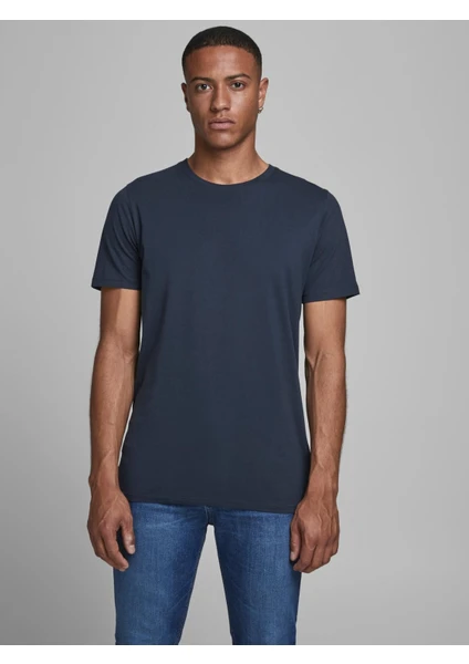 Jack & Jones Bisiklet Yaka Basic Tişört-Organic