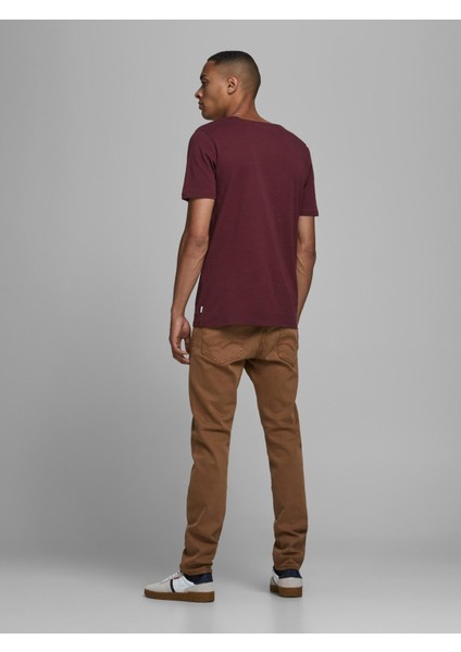 Jack & Jones Bisiklet Yaka Basic Tişört-Organic