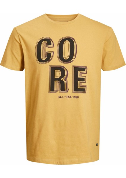 % 100 Pamuk Relaxed Fit Core Jcostar T Shirt Erkek T SHİRT 12190149