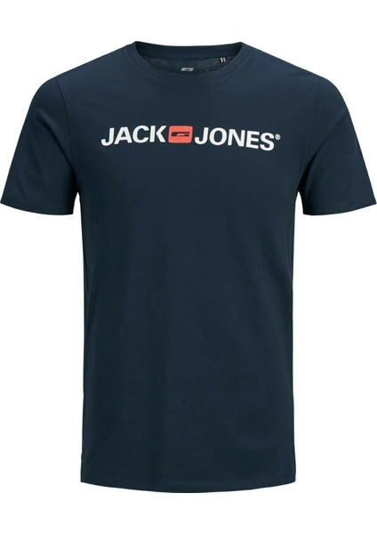 Jack & Jones Erkek Lacivert T-Shirt