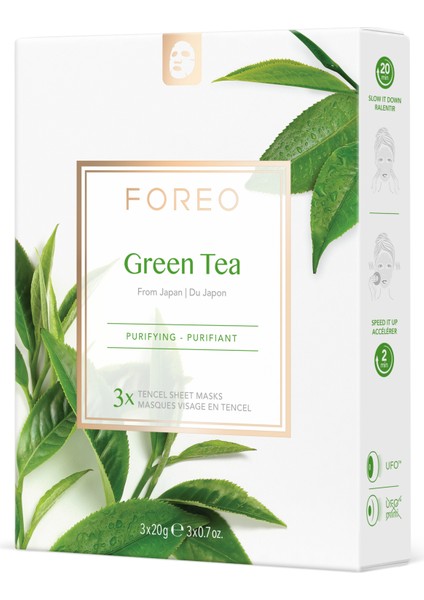 Green Tea Arındırıcı 3'lü Kağıt Maske