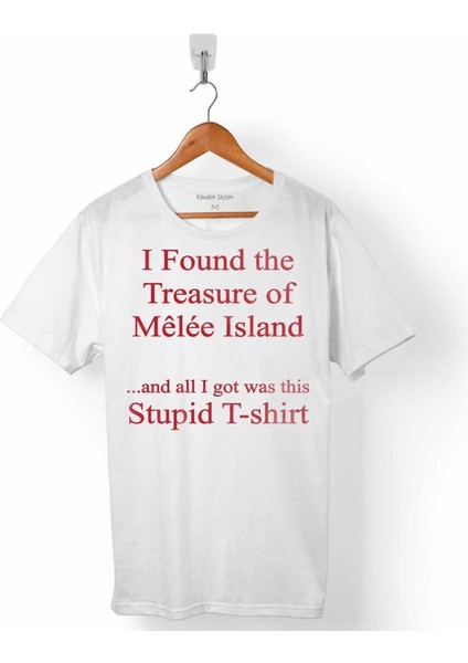 I Found The Treasure Of Melee Island Erkek Tişört