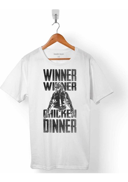Pubg Pub G Wınner Chıcken Dınner Erkek Tişört